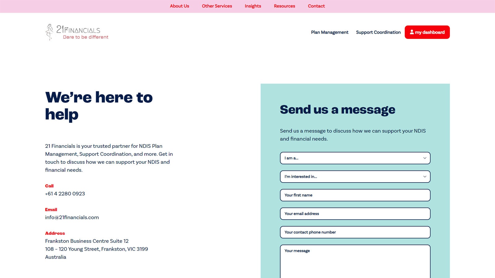 21financials contact