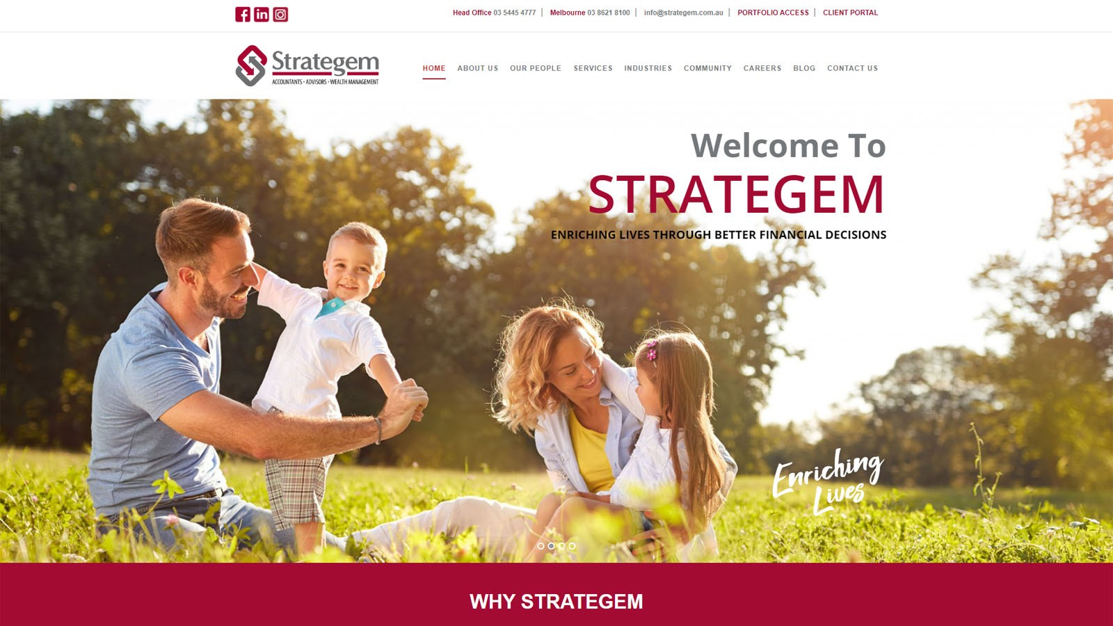 Strategem home